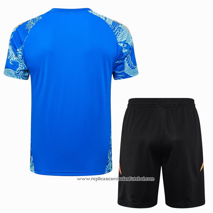 Fato de Treino
 Real Madrid Dragon 2024-2025 Manga Curta
 Azul
 - Calcas Curta
